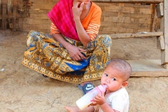 Laos, Hmong und Khmu