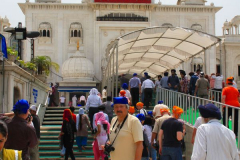 Indien, Neu-Delhi, Gurudwara Sri Bangla Sahib Sikh Tempel