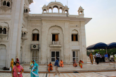 Indien, Neu-Delhi, Gurudwara Sri Bangla Sahib Sikh Tempel