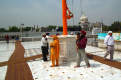Indien, Neu-Delhi, Gurudwara Sri Bangla Sahib Sikh Tempel