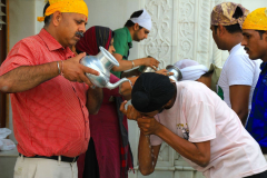 Indien, Neu-Delhi, Gurudwara Sri Bangla Sahib Sikh Tempel