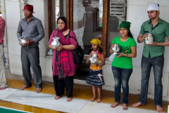 Indien, Neu-Delhi, Gurudwara Sri Bangla Sahib Sikh Tempel