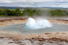 Island, Haukadalurtal, Geysir Strokkur