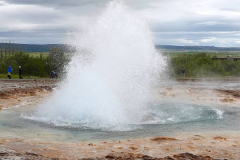 Island, Haukadalurtal, Geysir Strokkur