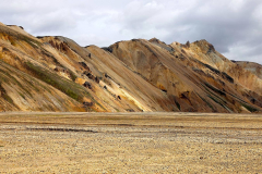 Island, Landmannalaugar, Rhyolithgebirge