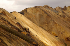 Island, Landmannalaugar, Rhyolithgebirge