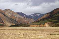 Island, Landmannalaugar, Rhyolithgebirge