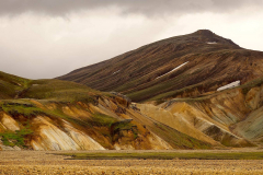 Island, Landmannalaugar, Rhyolithgebirge