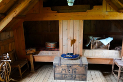 Nordisland, Museumshof Glaumbaer, Die Bettstube der Landarbeiter