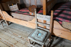Nordisland, Museumshof Glaumbaer, Die Bettstube "badstofa"  der Landarbeiter