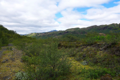 Südisland, Thorsmörk, Garten des nordischen Gottes Thor