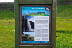 Island, Wasserfall Seljalandsfoss