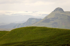 Island, Mýrdalsjökull-Gletscher