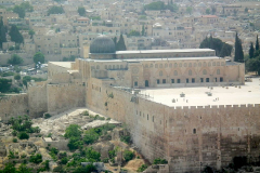 Israel, Jerusalem, Blick vom Ölberg