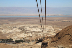 Israel, Masada, Seilbahn