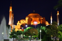 Istanbul, Hagia Sophia bei Nacht