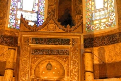 Istanbul, Hagia Sophia, muslimische Gebetsnische