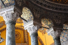 Istanbul, Hagia Sophia, Innenansicht, Säulenarkaden