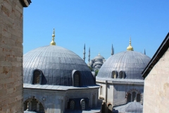 Istanbul, Blick von der Hagia Sophia auf die Blaue Moschee