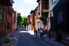 Istanbul, Osmanische Holzhäuser in der historischen Altstadt