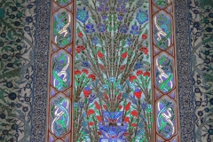Istanbul, Topkapi-Palast, Buntglasfenster