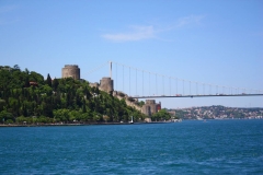 Istanbul, Burg Rumeli Hisari und Sultan-Mehmet-Brücke