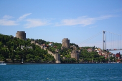 Istanbul, Burg Rumeli Hisari und Sultan-Mehmet-Brücke