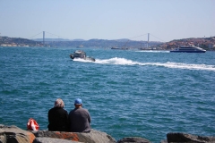 Istanbul, Blick auf den Bosporus