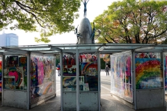 Japan, Hiroshima, Friedens-Papierkraniche