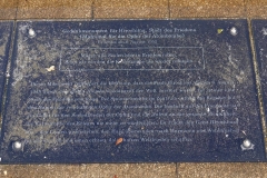 Japan, Hiroshima, Friedenspark, Gedenktafel