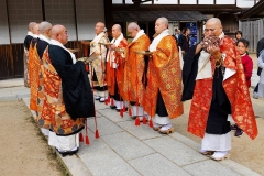 Japan, Koya-san, Kongobu-ji Tempel, Zeremonie