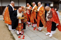 Japan, Koya-san, Kongobu-ji Tempel, Zeremonie