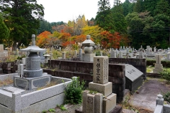 Japan, Koya-san, Friedhof Oku-no-in