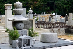 Japan, Koya-san, Friedhof Oku-no-in