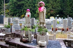 Japan, Koya-san, Friedhof Oku-no-in