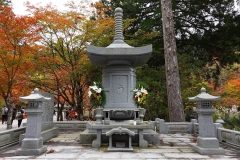 Japan, Koya-san, Friedhof Oku-no-in