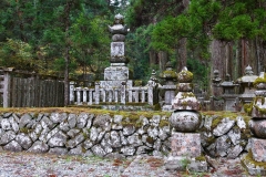Japan, Koya-san, Friedhof Oku-no-in