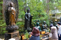 Japan, Koya-san, Friedhof Oku-no-in