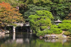 Japan, Kyoto, Garten des kaiserlichen Palastes