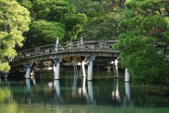Japan, Kyoto, Garten des kaiserlichen Palastes