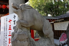 Japan, Kyoto, Goou Jinja Shinto-Schrein