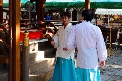 Japan, Kyoto, Goou Jinja Shinto-Schrein