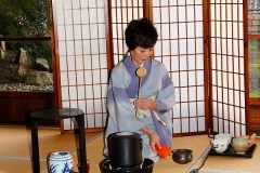 Japan, Kyoto, Teezeremonie