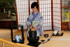Japan, Kyoto, Teezeremonie