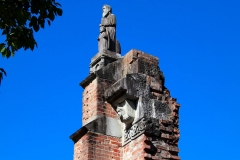 Japan, Nagasaki, Friedenspark, Atombombenhypozentrum, Ruinen der Urakami Kathedrale