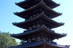 Japan, Nara, Kofuku-ji, Gojunoto