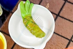 Japan, Hotaka, Wasabi-Knolle