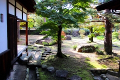 Japan, Takayama Jin'ya, Garten des Regierungsgebäudes