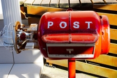 Japan, Naoshima, Briefkasten