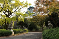Japan, Osaka, Burg Osaka